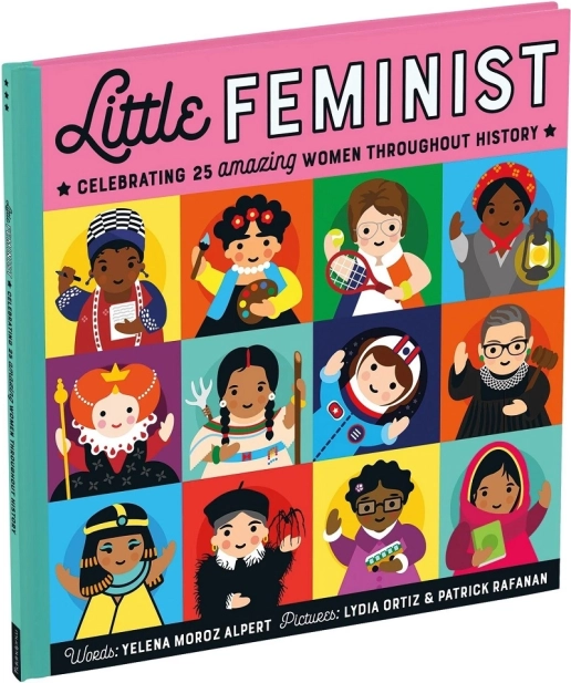 Mudpuppy Little Feminist libro ilustrado de mujeres destacadas