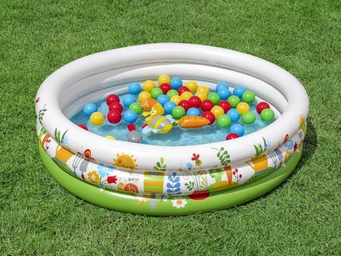 2 en 1: piscina seca y chapoteadero de agua