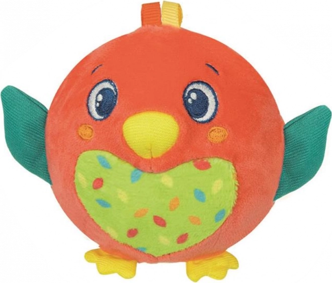 Pelota de felpa dragón con sonajero CLEMENTONI Baby