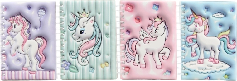 Tapas suaves 3D con unicornio