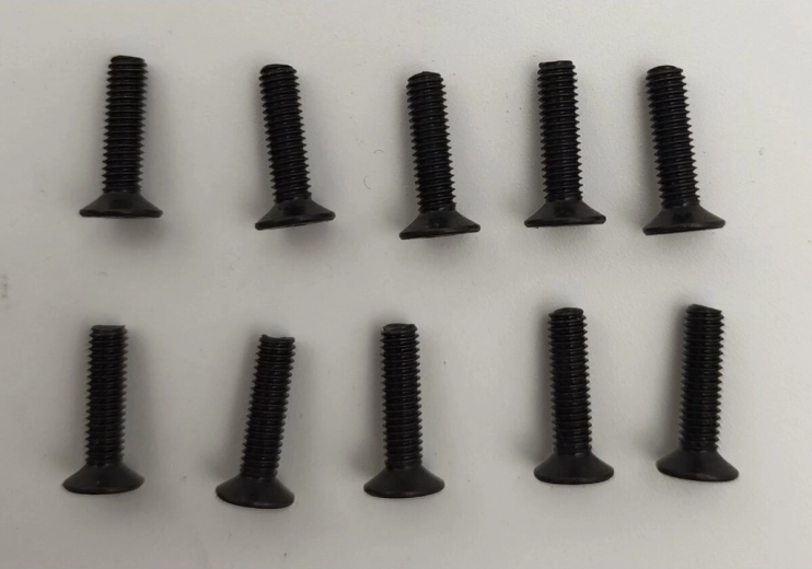 Tornillo M3x12 con cabeza avellanada Skull-Nightstorm (8 uds) JAMARA