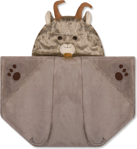 Manta calentita con capucha y bolsillos en forma de patas Cozy Noxxiez