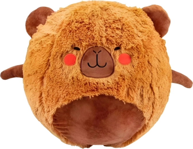 Peluche suave, núcleo resistente