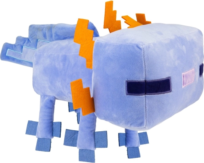 Axolote de peluche Minecraft azul 44 cm