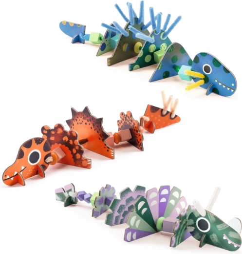 Simpáticos dinosaurios para montar