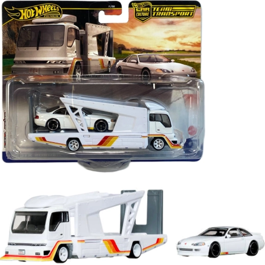 Hot Wheels Premium Team Toyota Kousoku Hauler s Toyotou Soarer 1:64
