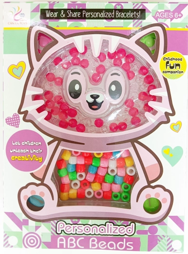 Set de cuentas de colores Gato