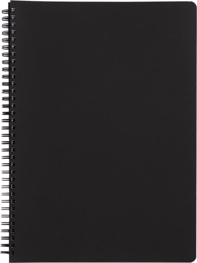 Bloc de espiral A5 PP Classic negro