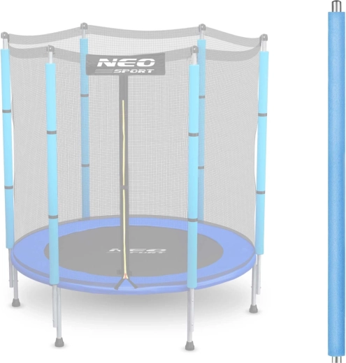 Poste superior para trampolín con sujeción para red exterior 4,5 ft azul Neo-Sport