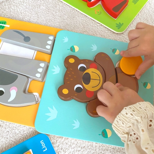 Aprender colores y formas jugando