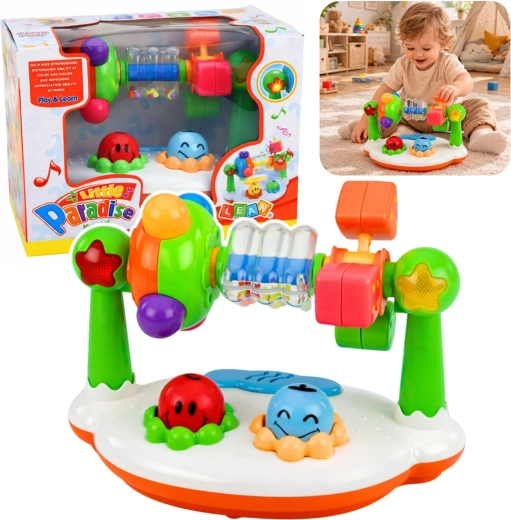 Juguete musical interactivo para bebé con luces y sonidos