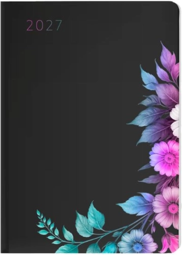 Agenda semanal A5 2027 Floral