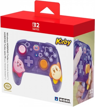 Mando inalámbrico HORI Wireless HORIPAD Turbo Kirby and Waddle Dee para Nintendo Switch 2