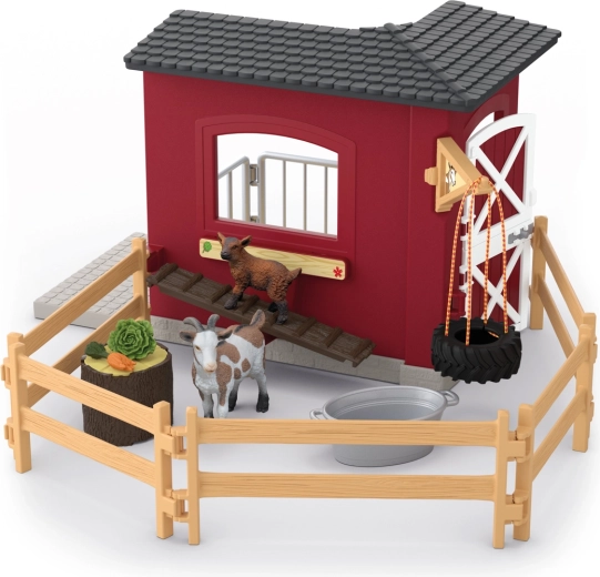 Redil de cabras SCHLEICH Farm World – set de juego para niños