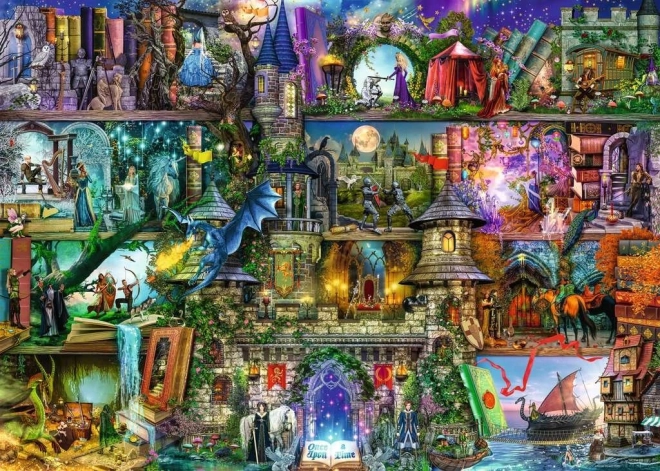Puzzle Ravensburger Mitos y Leyendas 1000 piezas