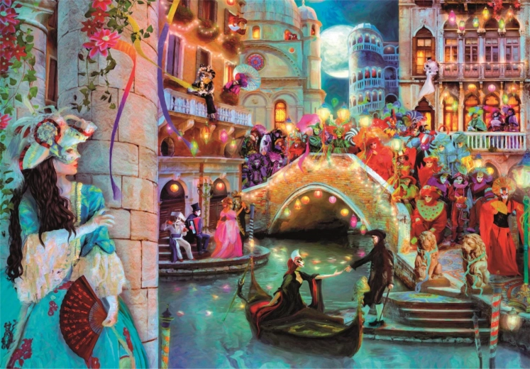 Puzzle Clementoni de 1000 piezas – Carnaval veneciano