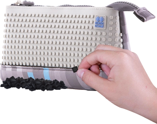 Pixie Crew estuche grande gris-azul