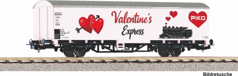 PIKO vagón cubierto Valentine Express H0 1:87 edición limitada