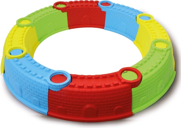 Jamara castillo plegable para arenero – set de 13 piezas