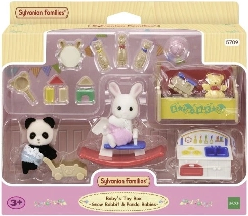 Sylvanian Families habitación infantil con figuras y accesorios - 1 unidad