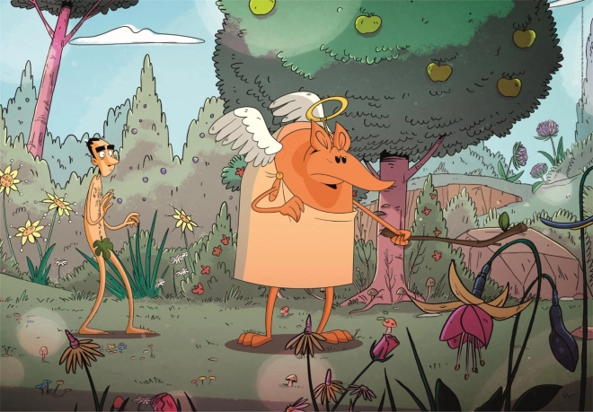 Puzzle CLEMENTONI Netflix Este mundo no me derrotará (Zerocalcare II) 1000 piezas