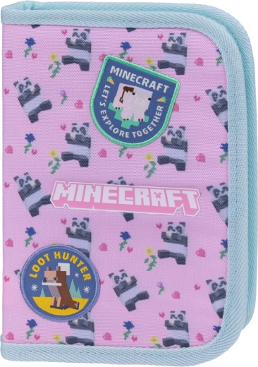 Estuche escolar de un solo piso Minecraft Panda BAAGL