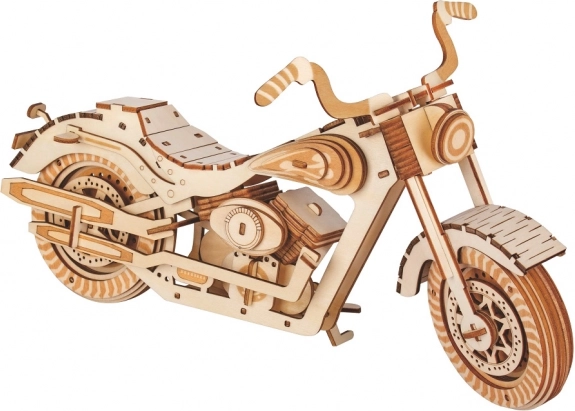 Puzzle 3D de madera Motocicleta