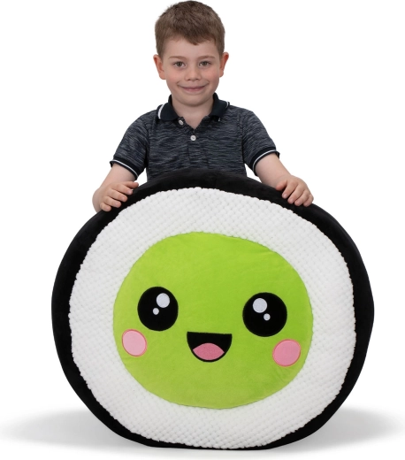 Gran decoración de peluche y también cojín