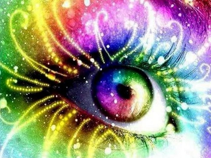 Norimpex pintura de diamantes Color de ojos 30 × 40 cm