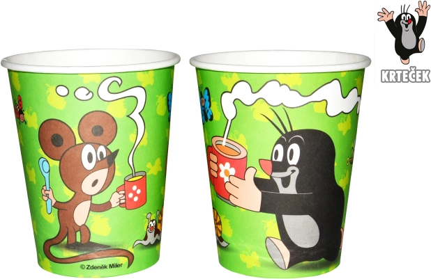 Vasos para fiestas El Topo y sus amigos 250 ml