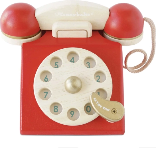 Teléfono retro de madera para niños Le Toy Van