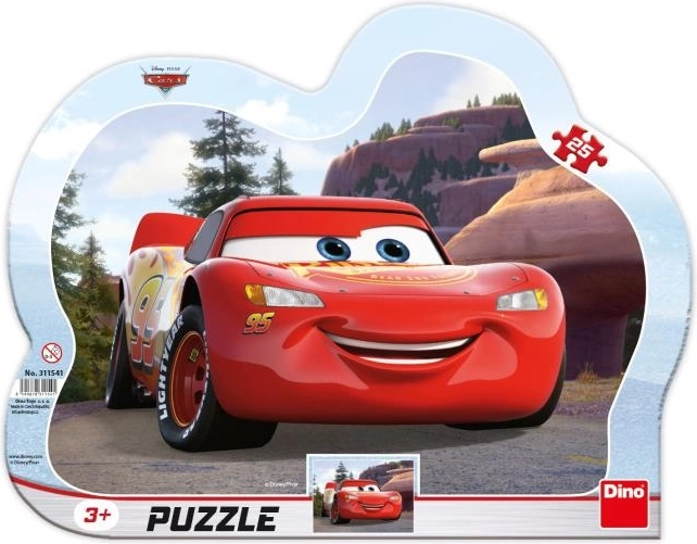 Cars: Rayo de excursión, puzzle infantil de 25 piezas