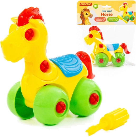 Poni atornillable – juguete de montaje para niños 3+