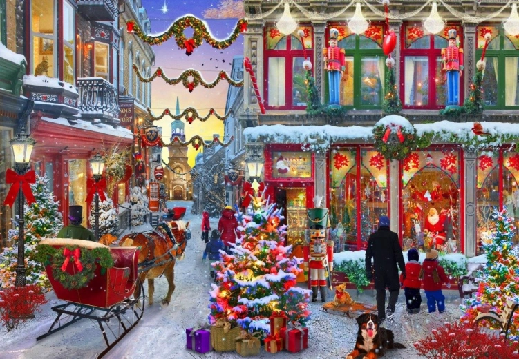 Puzzle Encanto de Navidad 1000 piezas BLUEBIRD