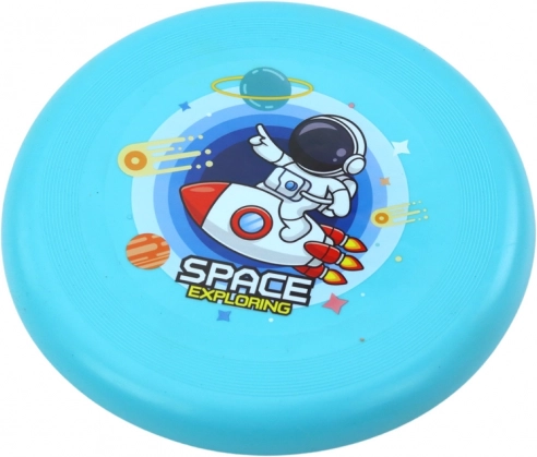 Disco volador Frisbee Cosmonauta Azul 20 cm