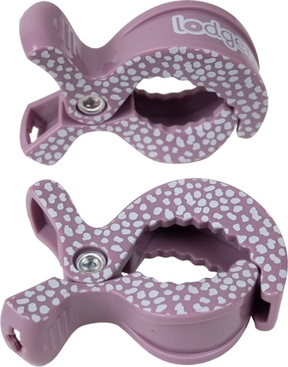 Clip para envoltura Lodger rose dot - 2 paquetes