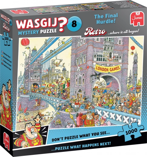 Puzzle JUMBO WASGIJ Mystery 8 El último obstáculo 1000 piezas