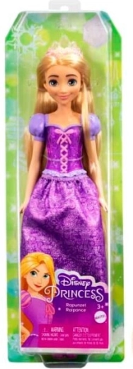 Muñeca DISNEY PRINCESS RAPUNZEL con vestido brillante y accesorios