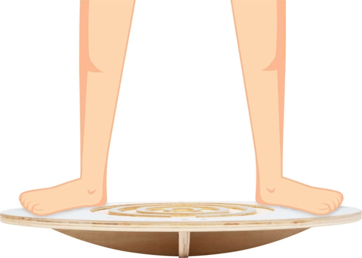 Base basculante para estabilidad y core