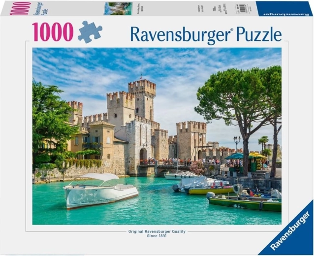 Puzzle Ravensburger Lago di Garda, Italia 1000 piezas