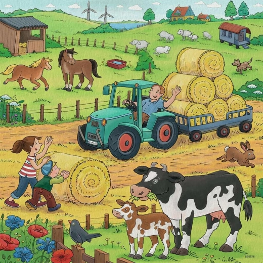 Tamaño ideal para el montaje infantil
