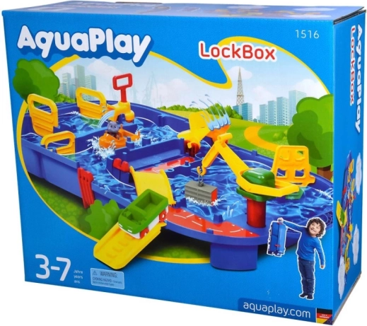AquaPlay LockBox – set portátil de canales de agua para niños