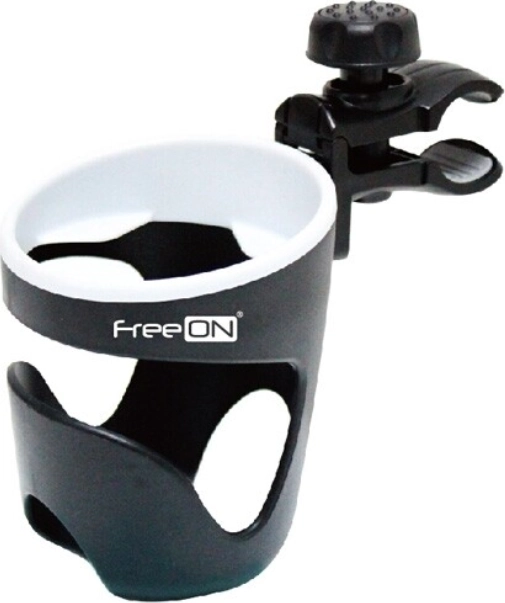 FreeON soporte universal para botella – blanco y negro