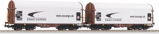 Juego de vagones cubiertos Shimmns de la compañía ferroviaria de Eslovaquia