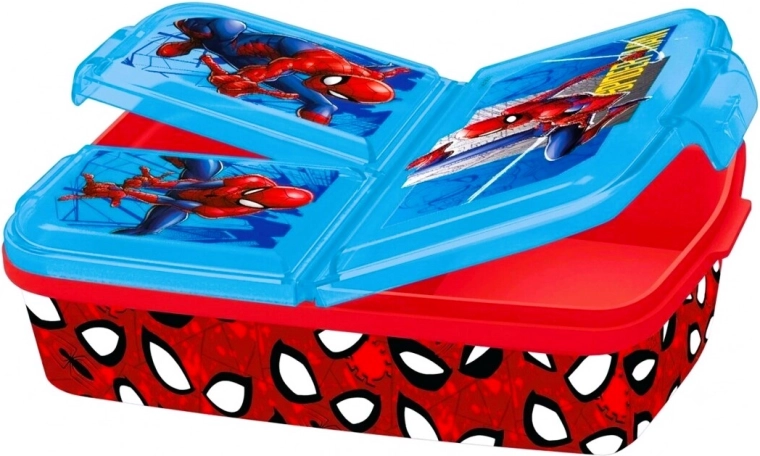 Caja de almuerzo multicompartimento Spider-Man