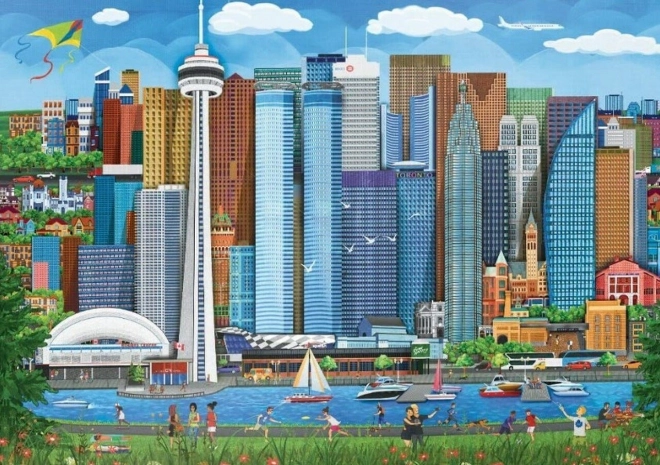 Puzzle Pícnic en Toronto 1000 piezas
