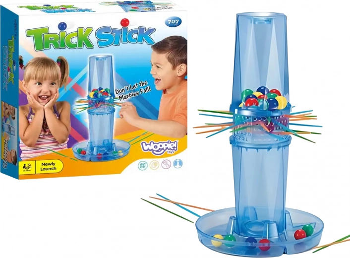Woopie juego de habilidad de bolas que caen – saca las varillas