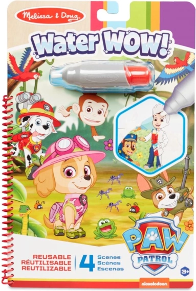 Libro para colorear con agua Melissa & Doug Water WOW! – Patrulla Canina Skye