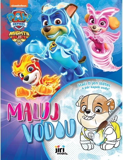 Pinta con agua A4 Patrulla Canina
