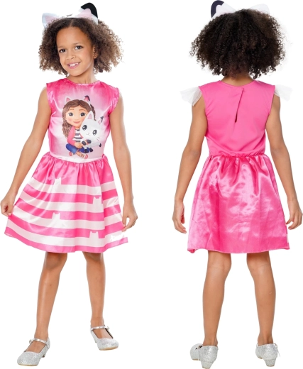 Disfraz infantil de carnaval Pandy de La casa de muñecas de Gabby, 98–110 cm (3–5 años)
